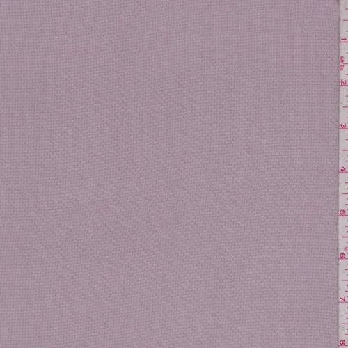 1 7/8 YD PC-Dusty Lilac Mini Check Silk Chiffon Fabric