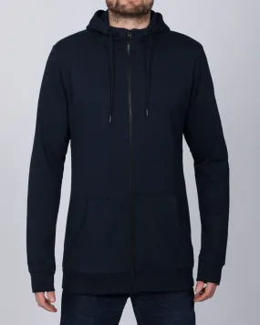 2t Zip Up Tall Active Hoodie (navy)