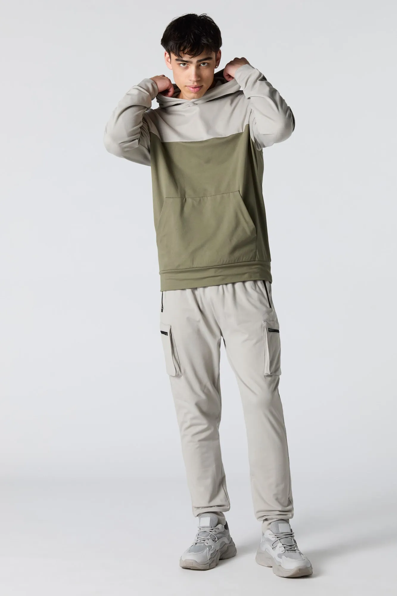 Active Colourblock Hoodie