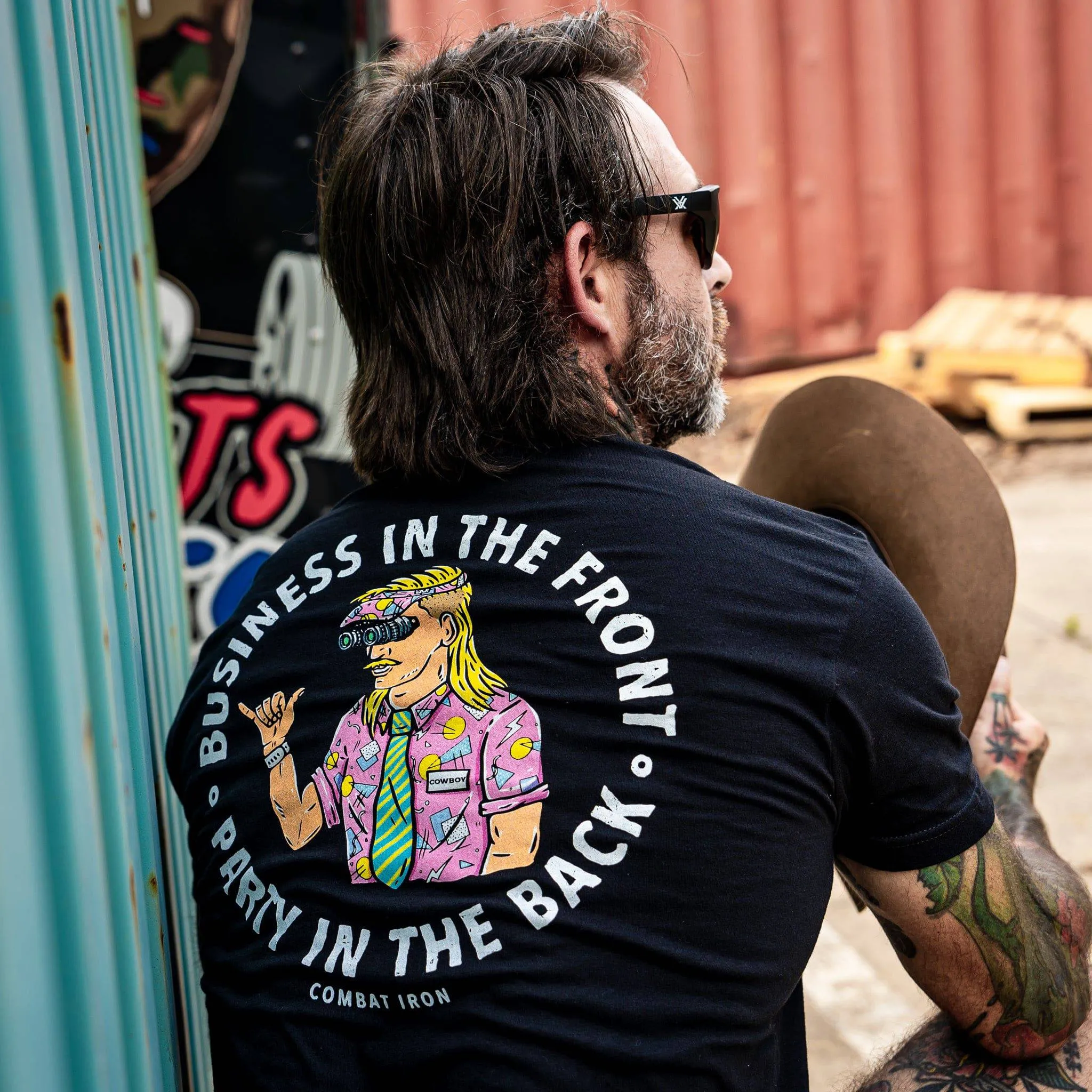 Business In The Front. Party In The Back. Party | Men's T-Shirt