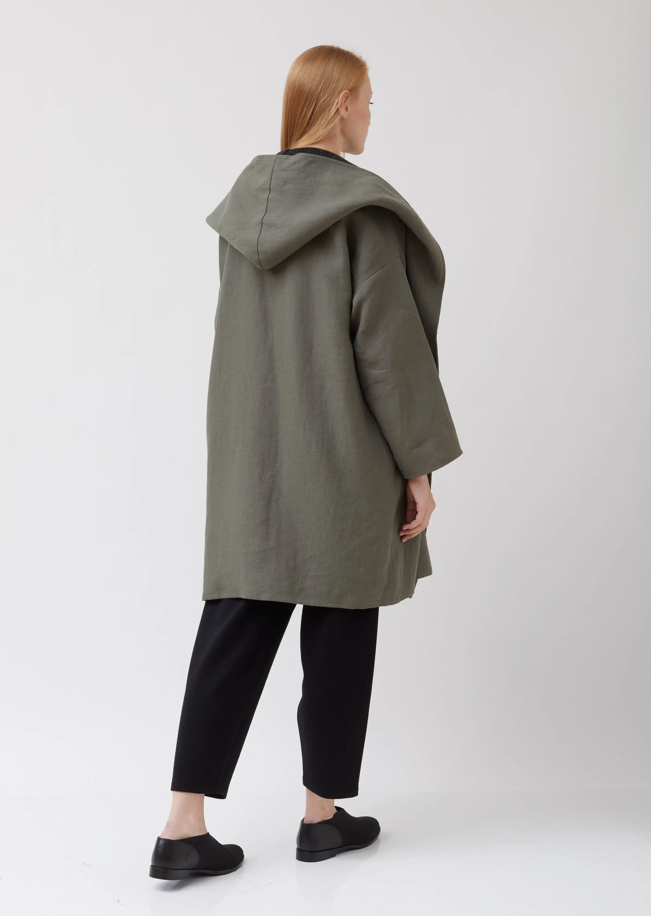 Cashmere Hooded Coat