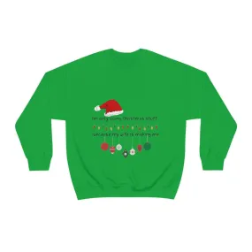 christmas stuff/wife Unisex Heavy Blend™ Crewneck Sweatshirt