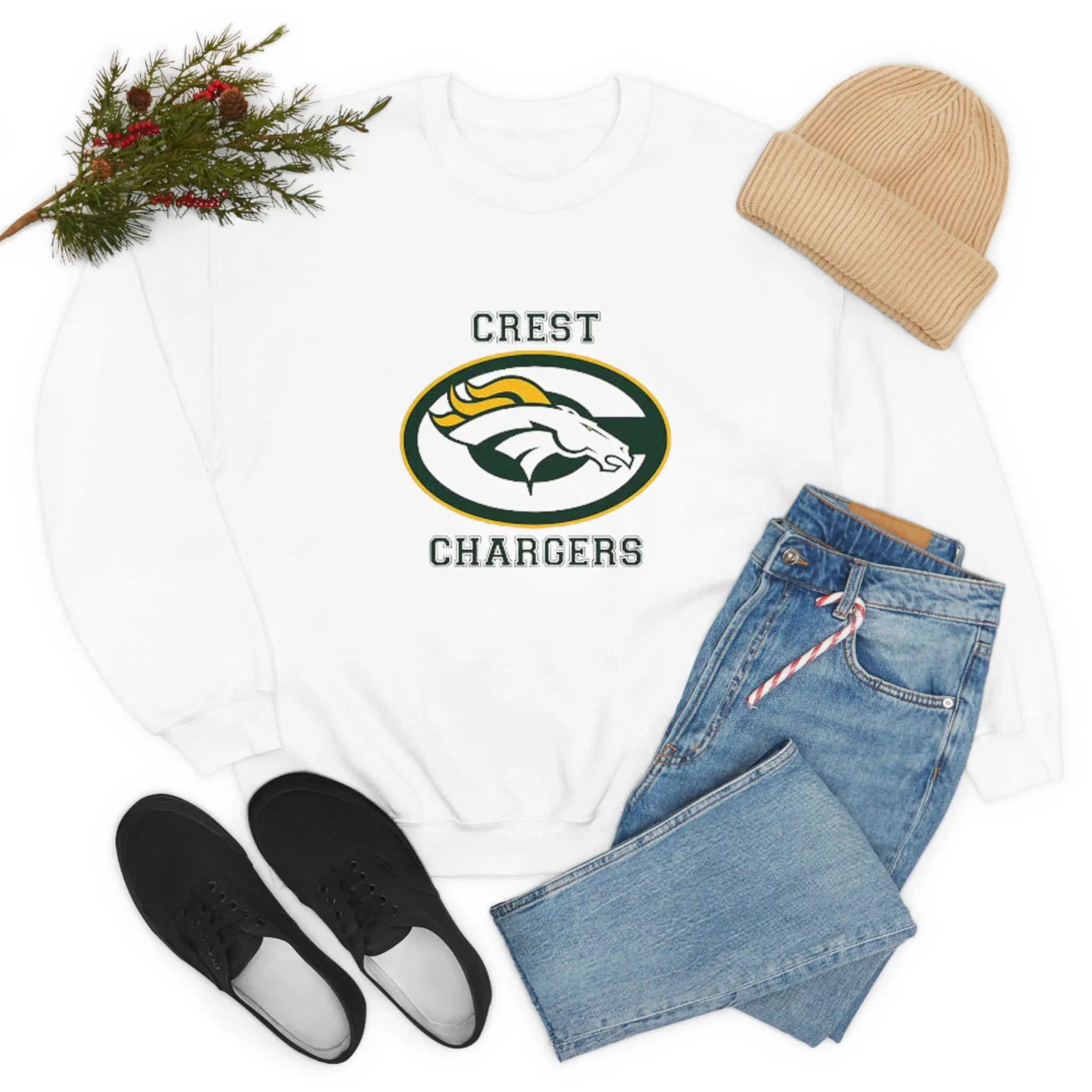 Crest HS Unisex Heavy Blend™ Crewneck Sweatshirt