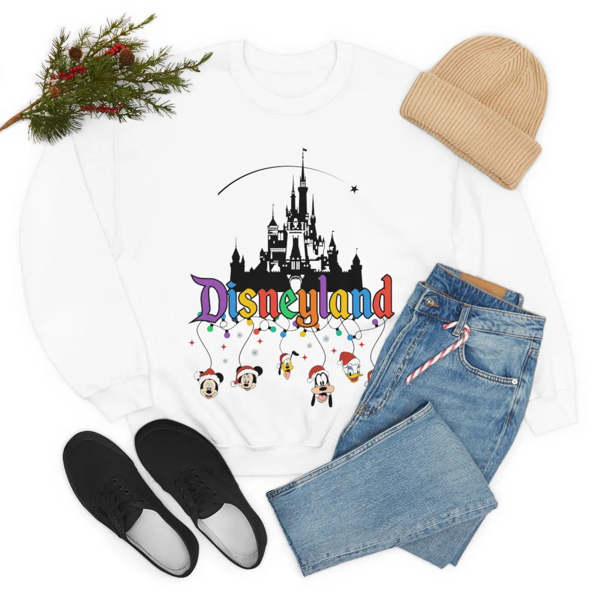 Disneyland Christmas Unisex Heavy Blend™ Crewneck Sweatshirt