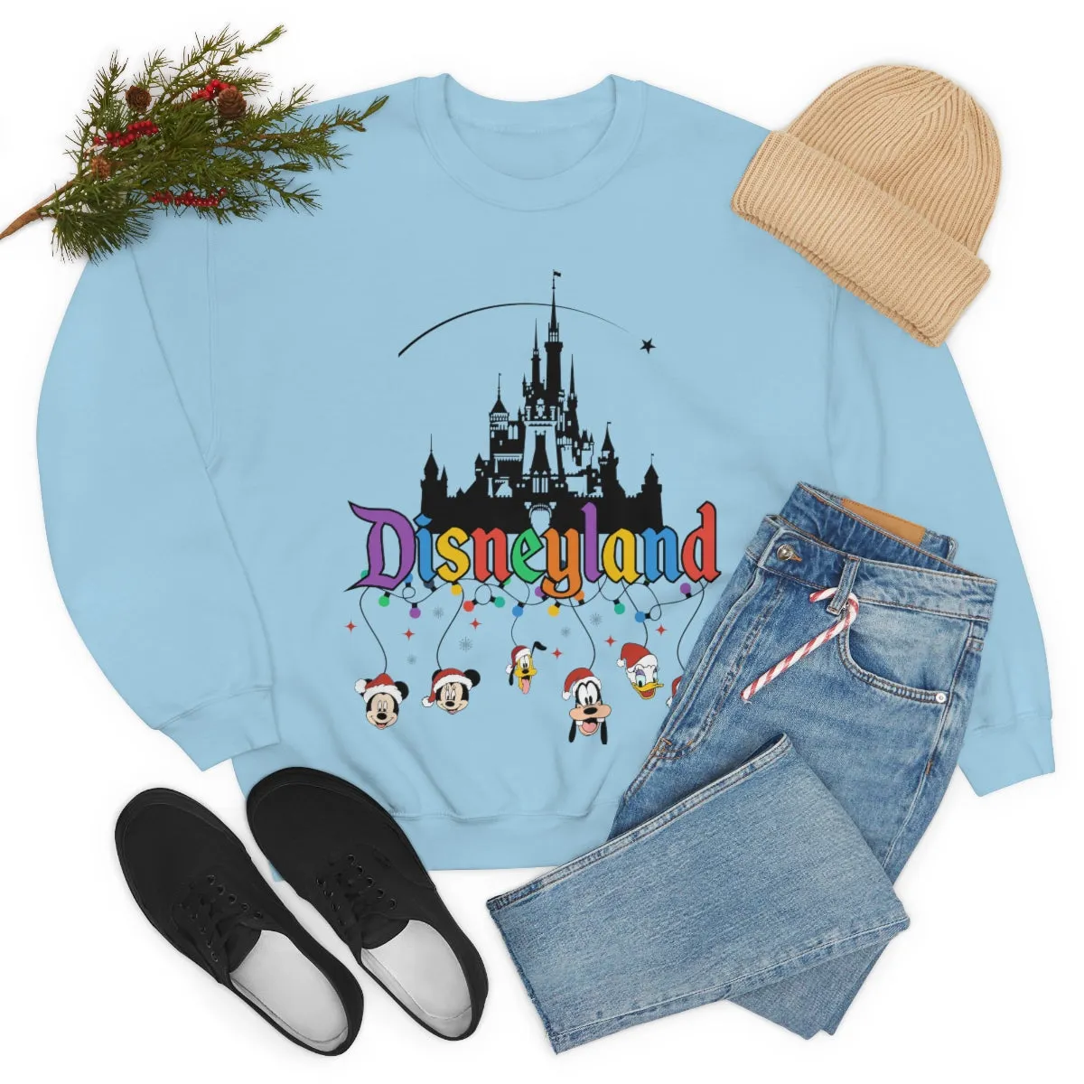 Disneyland Christmas Unisex Heavy Blend™ Crewneck Sweatshirt