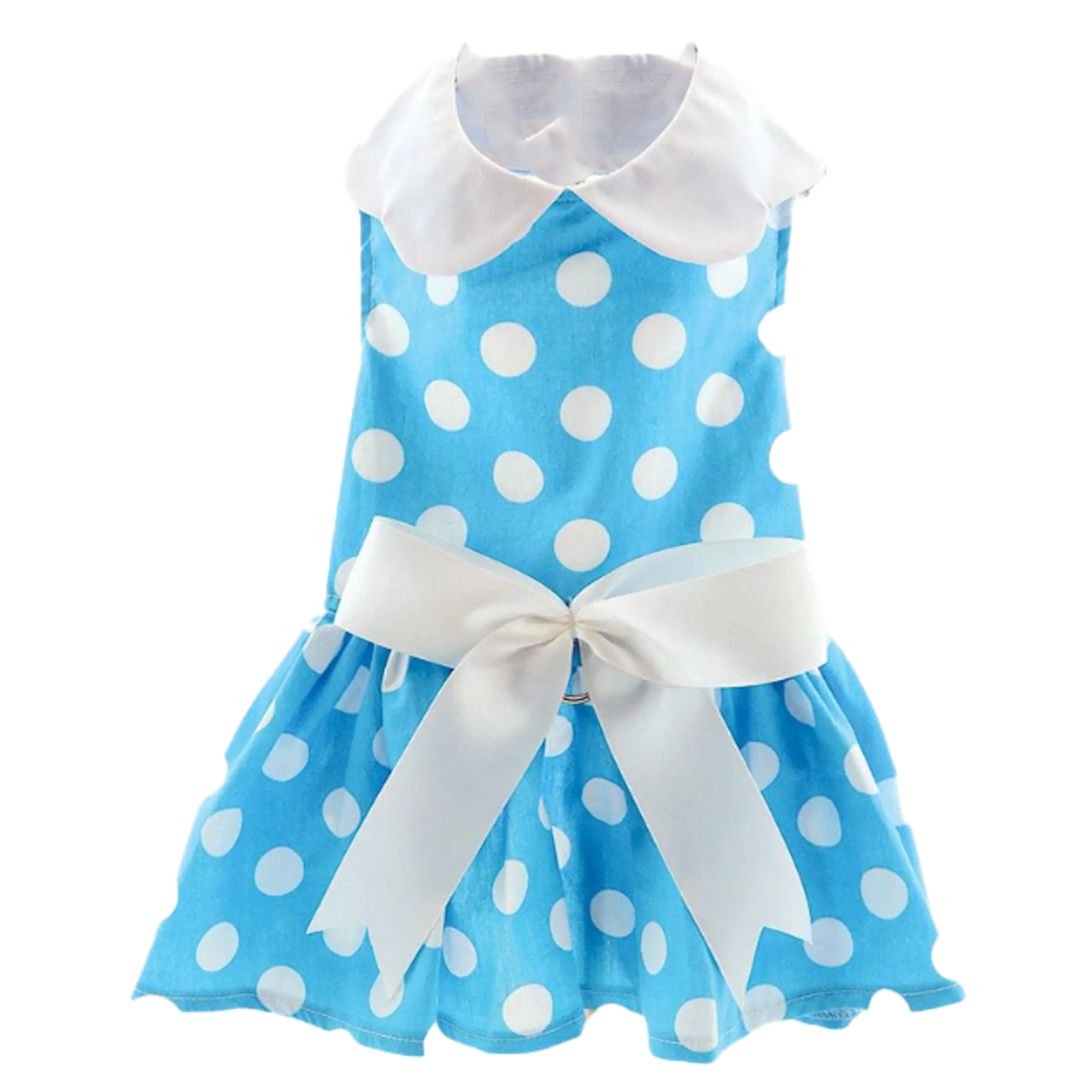 Dress | Blue Polka Dot