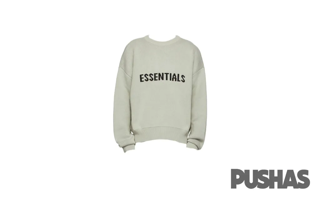 Essentials Pullover Knit Sweater Crewneck 'Concrete'