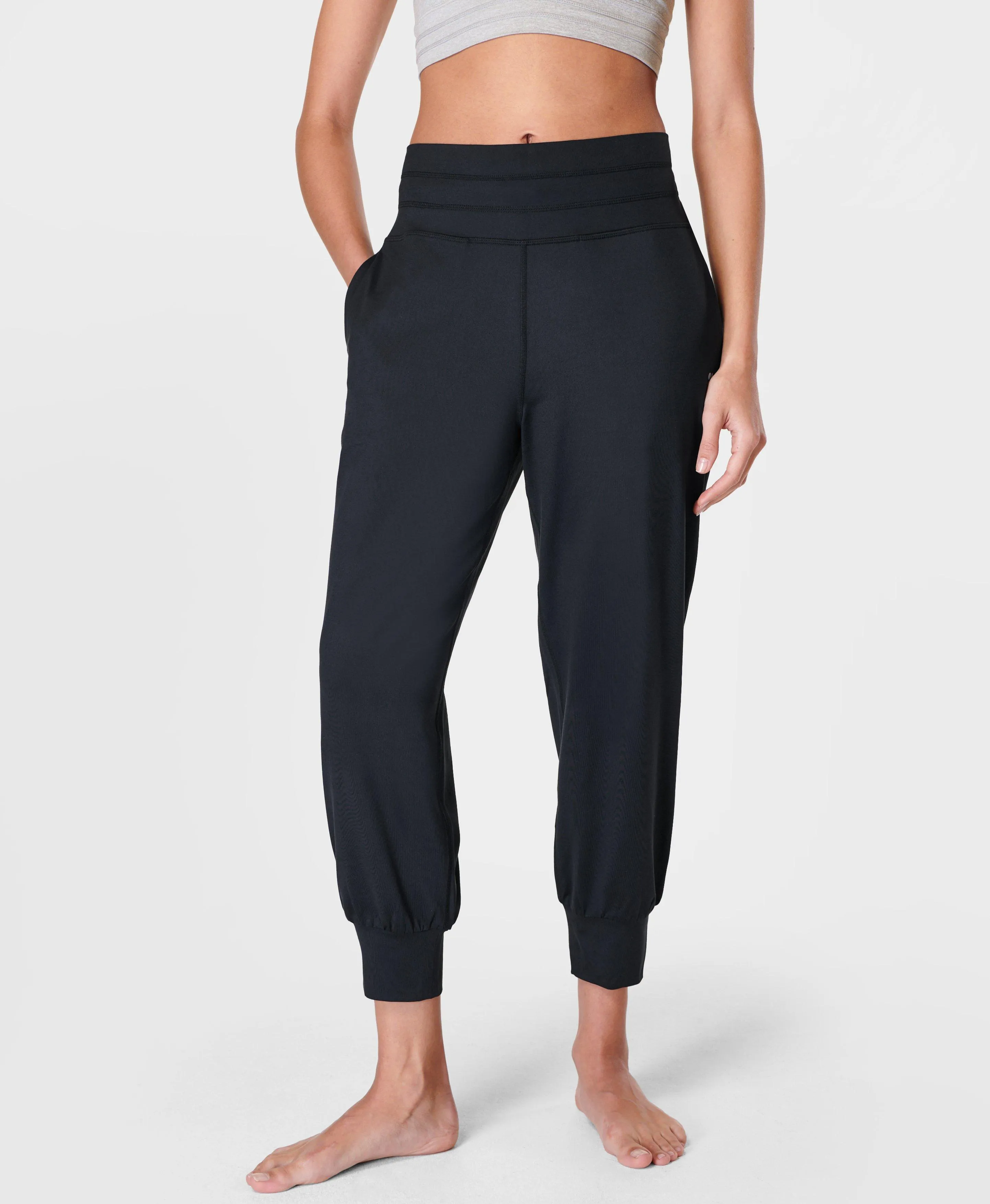 Gaia Performance Yoga Capri Pa Sb9728 Black