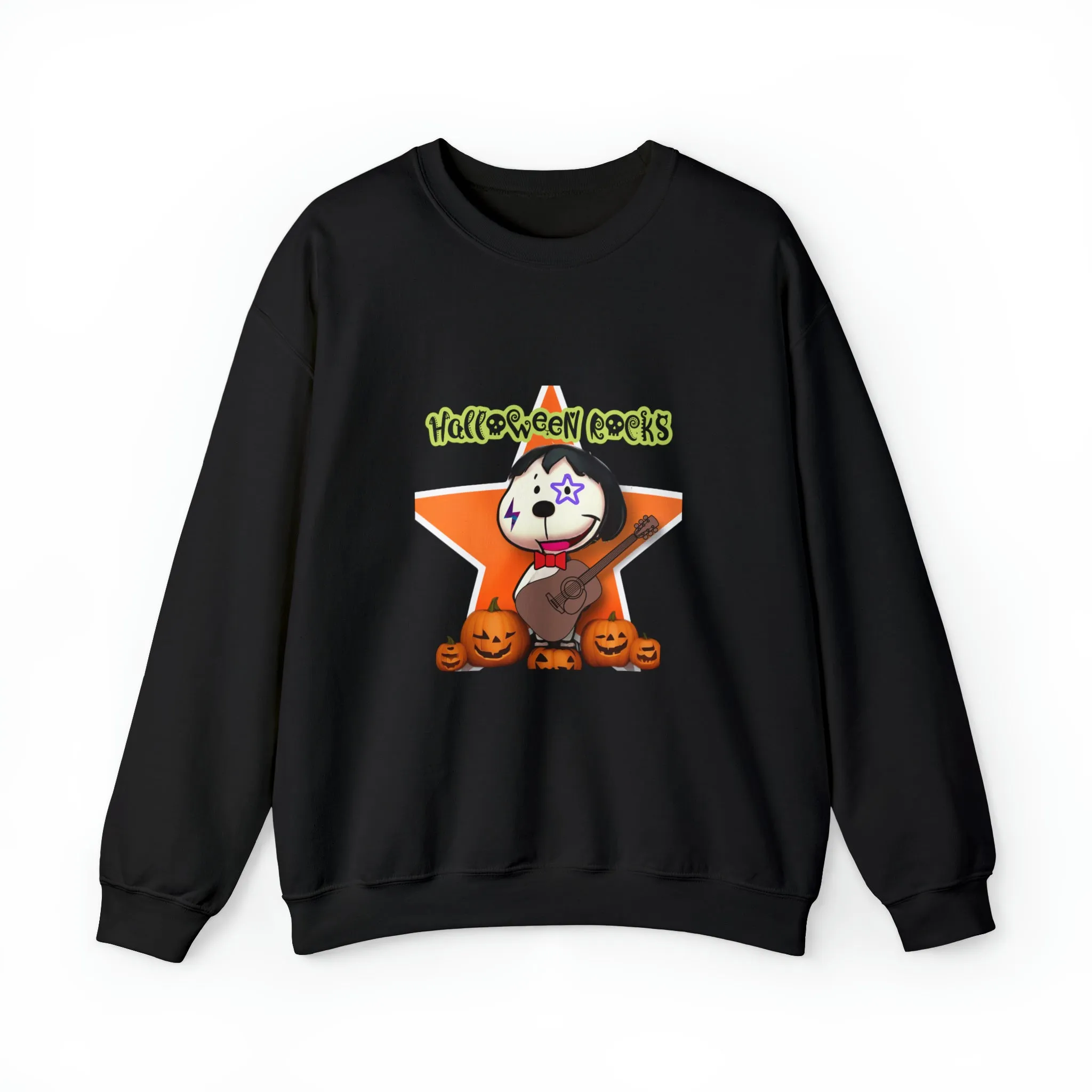 Halloween rocks Unisex Heavy Blend™ Crewneck Sweatshirt