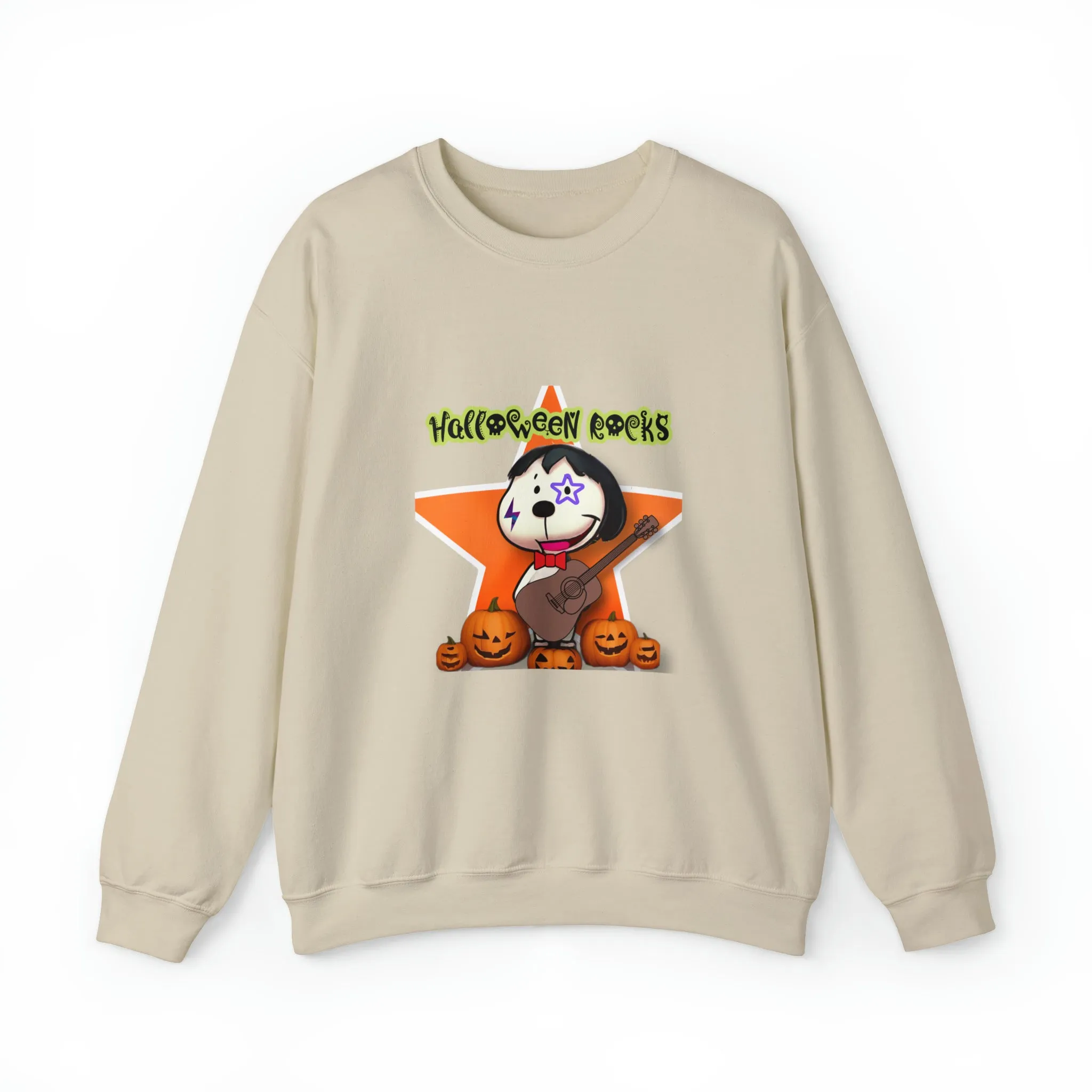 Halloween rocks Unisex Heavy Blend™ Crewneck Sweatshirt