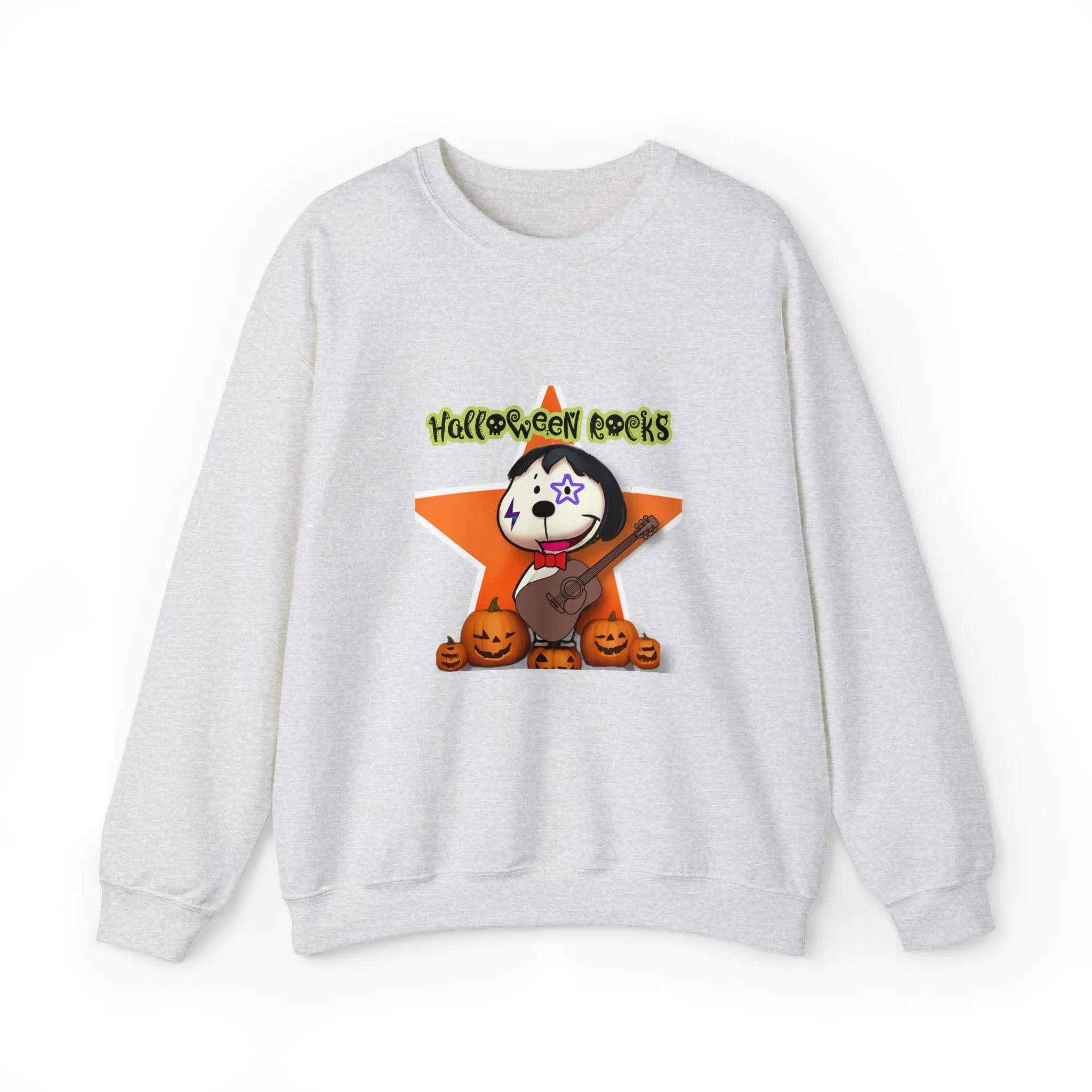 Halloween rocks Unisex Heavy Blend™ Crewneck Sweatshirt