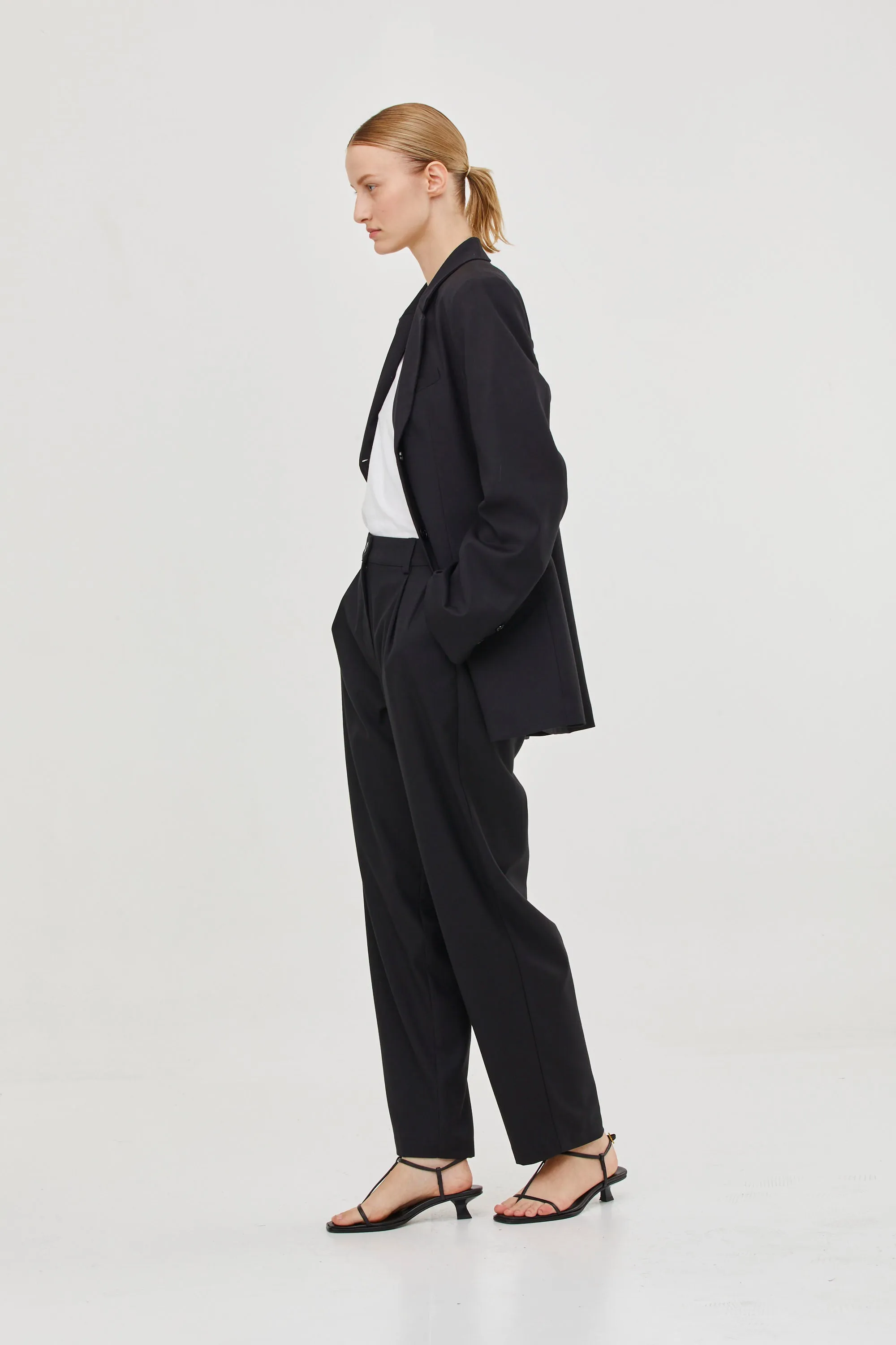 Harry Tailored Pants Black