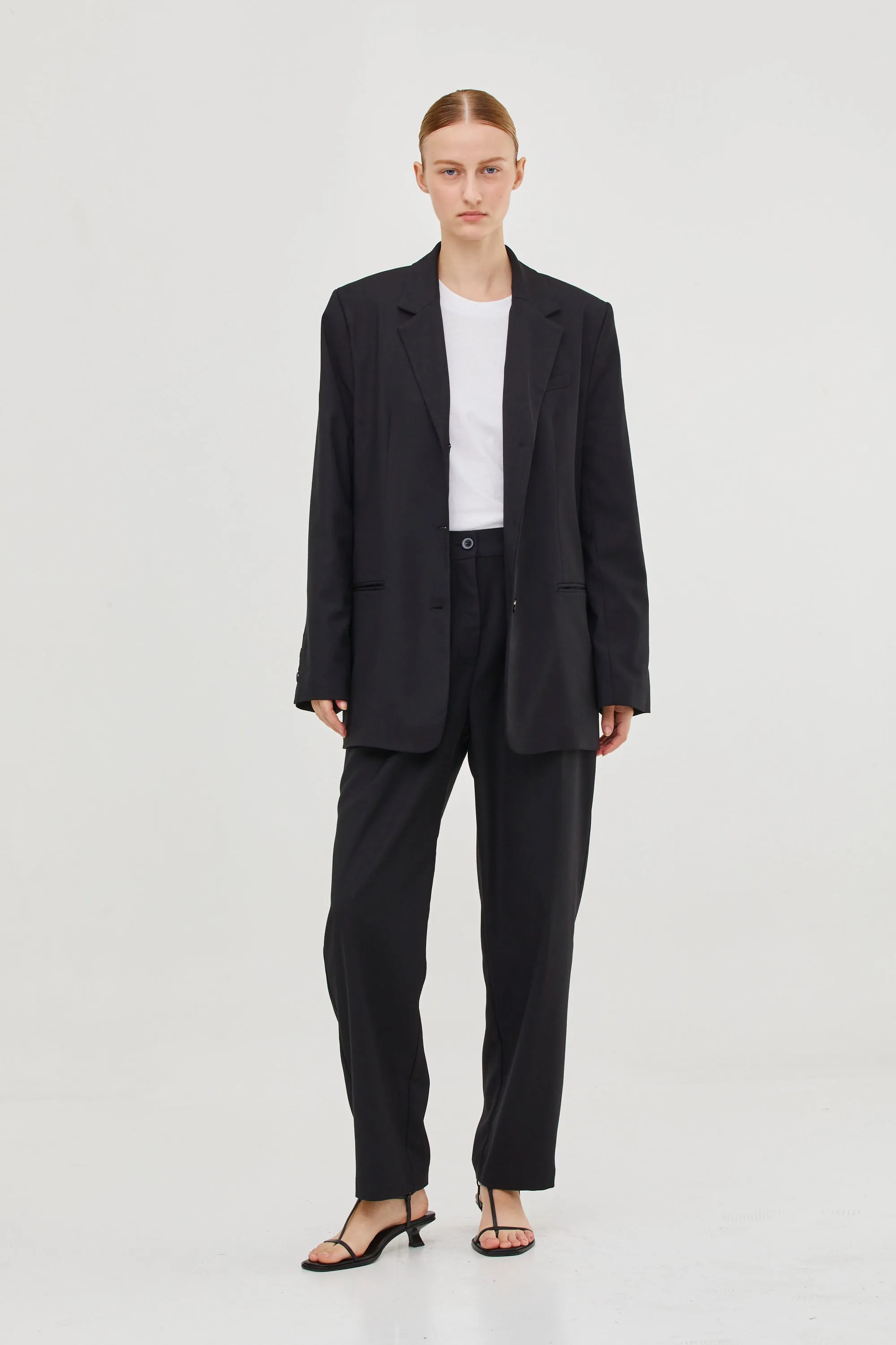 Harry Tailored Pants Black