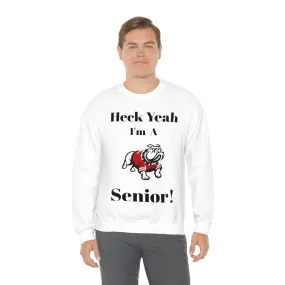 Heck Yeah I'm A Gardner Webb Senior Unisex Heavy Blend™ Crewneck Sweatshirt