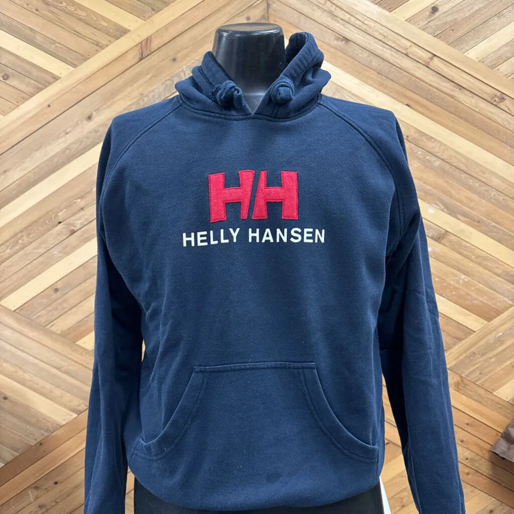 Helly Hansen - Men's Hoodie - MSRP $80: Navy/Red-men-SM