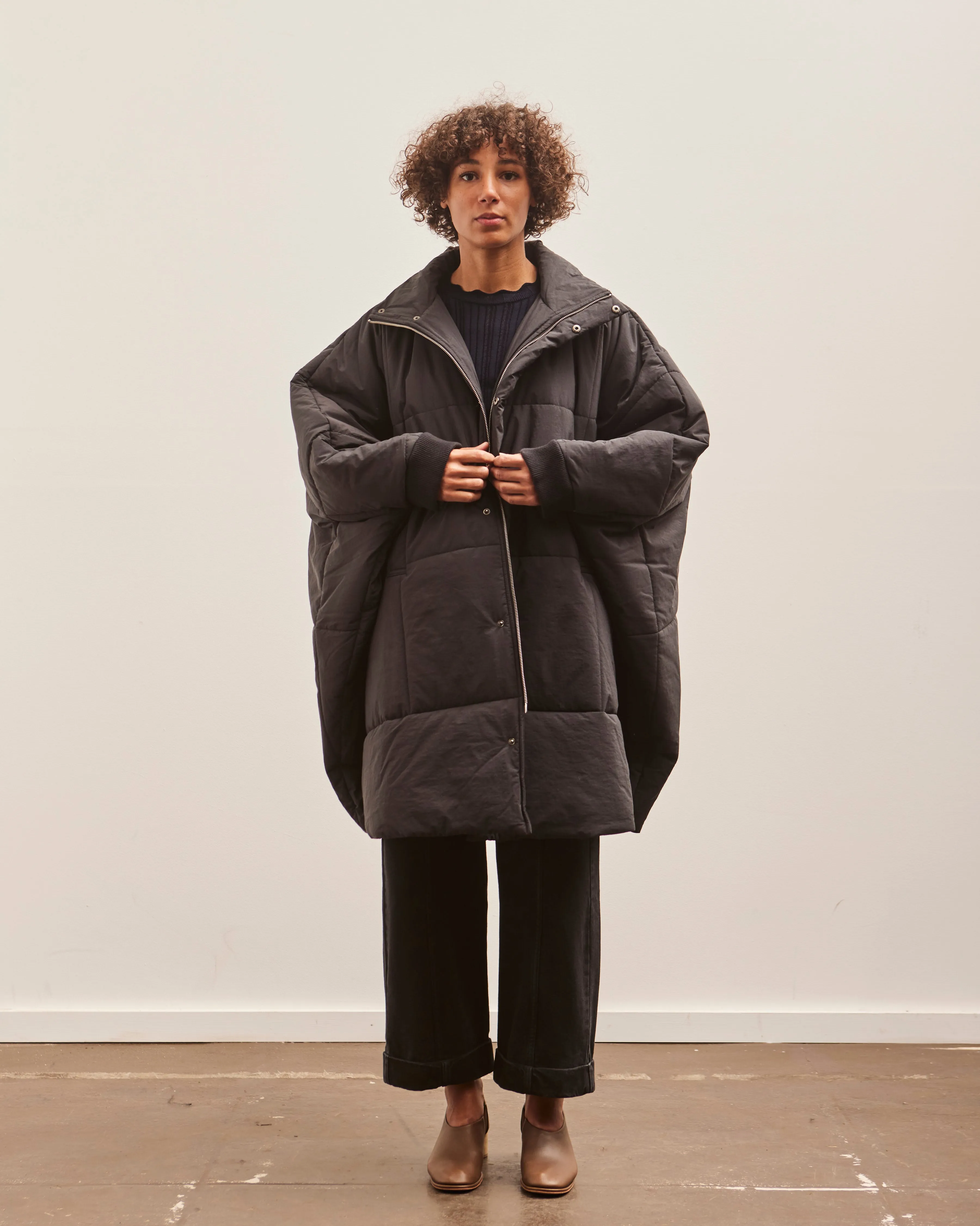 Henrik Vibskov Duvet Coat, Black (old)