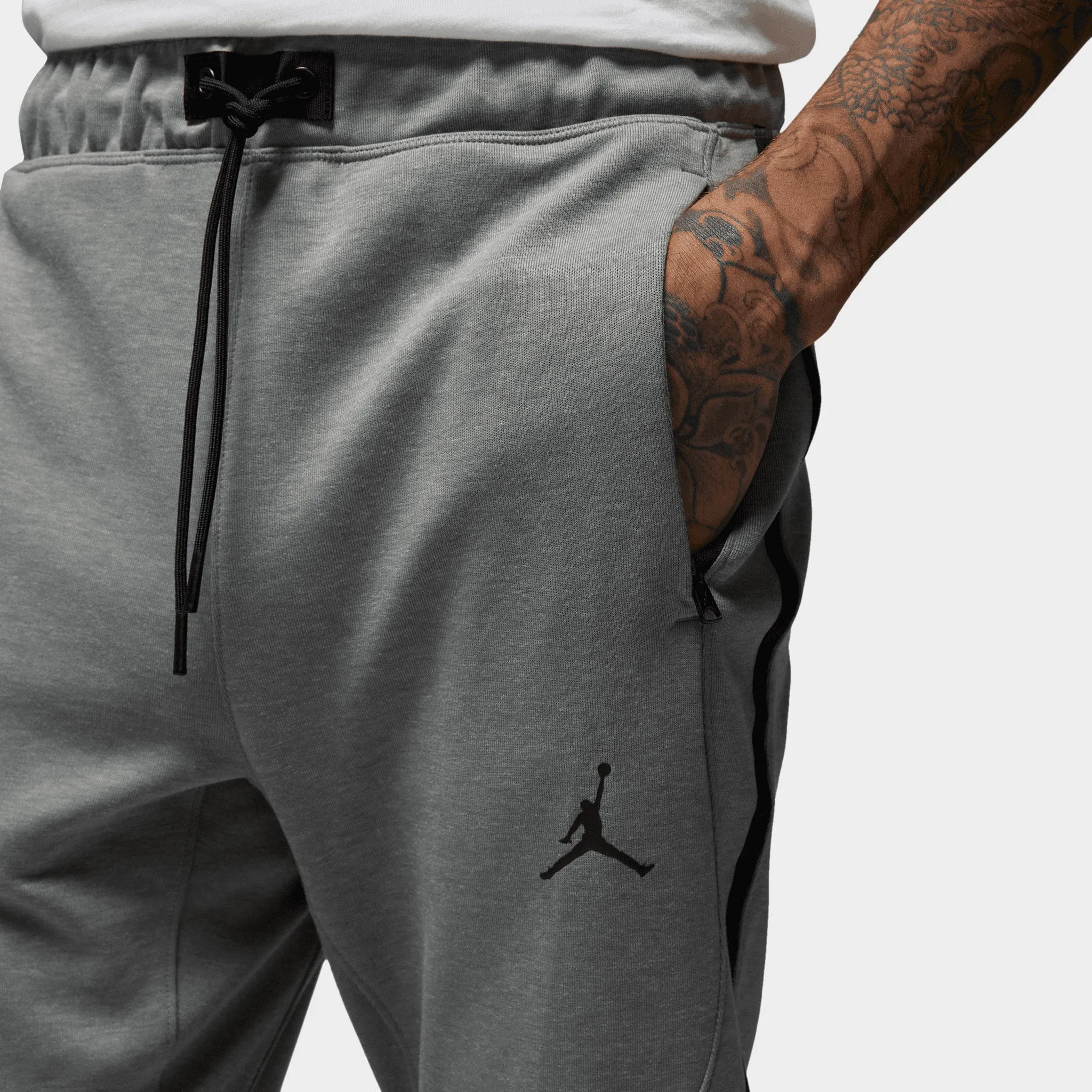 Jordan Sport Dri-FIT Air Fleece Pants Dark Grey Heather / Black