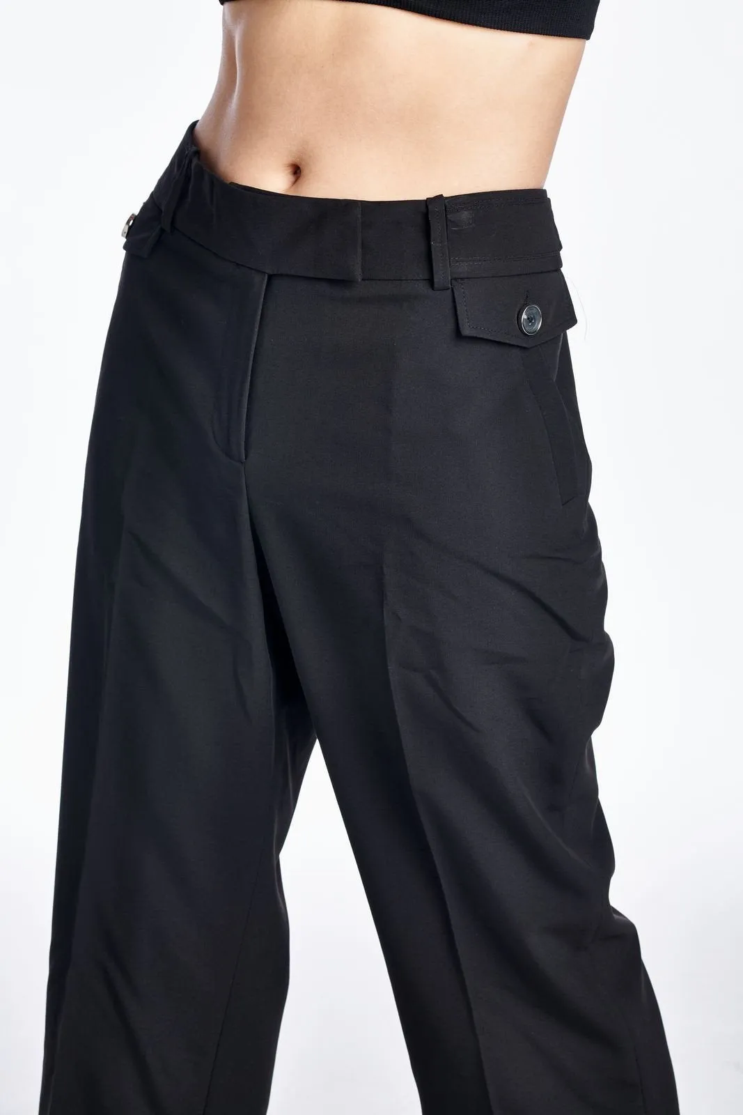 Larry Levine Stretch Tailored Capris