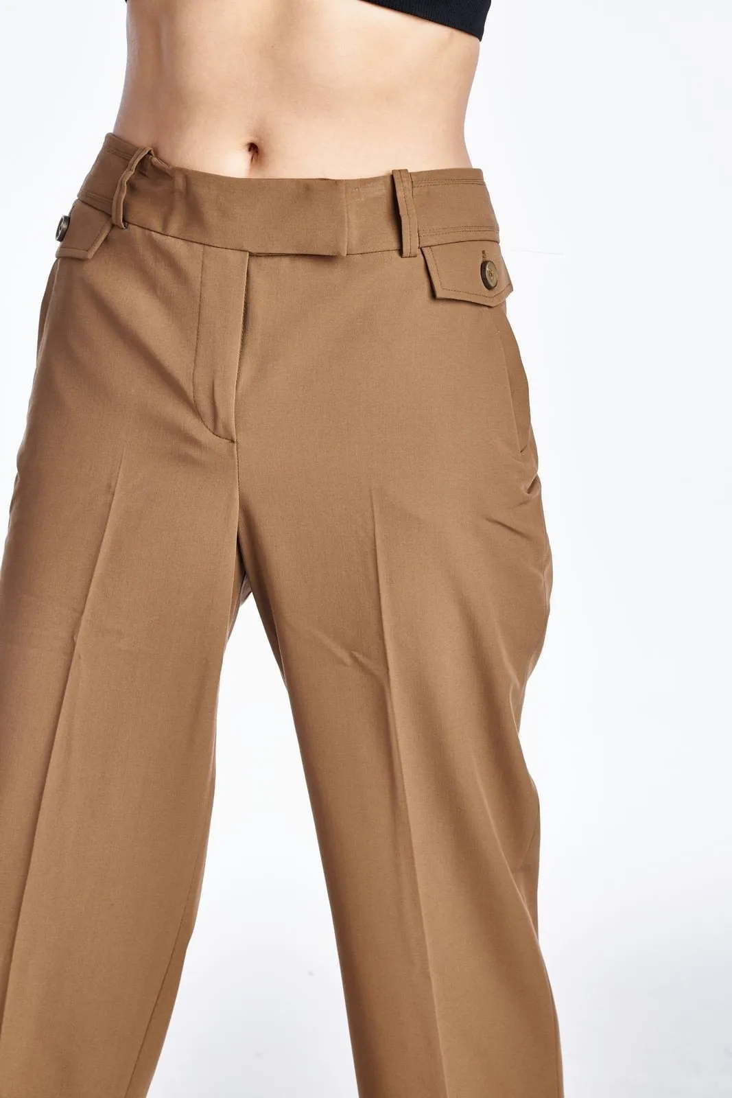 Larry Levine Stretch Tailored Capris