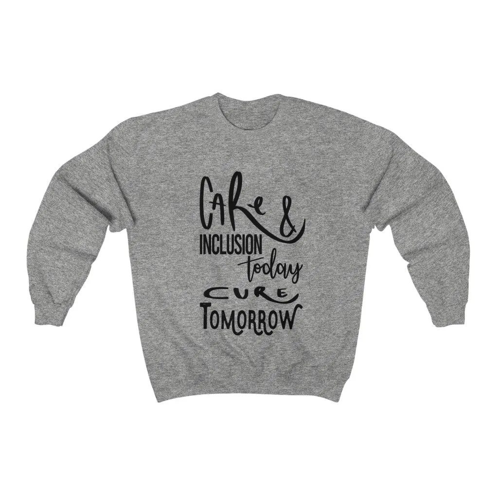 Male Crewneck Sweatshirt - Care & Inclusion