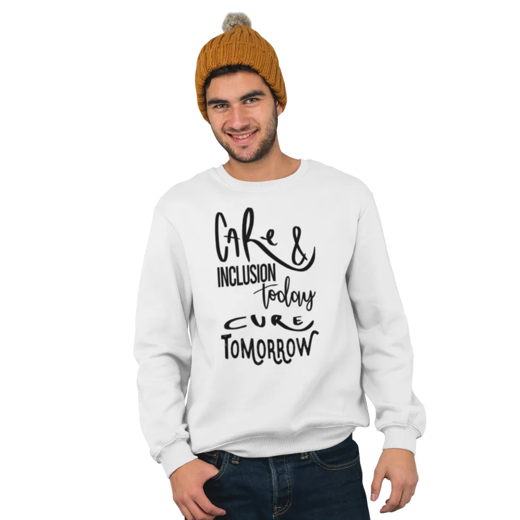 Male Crewneck Sweatshirt - Care & Inclusion