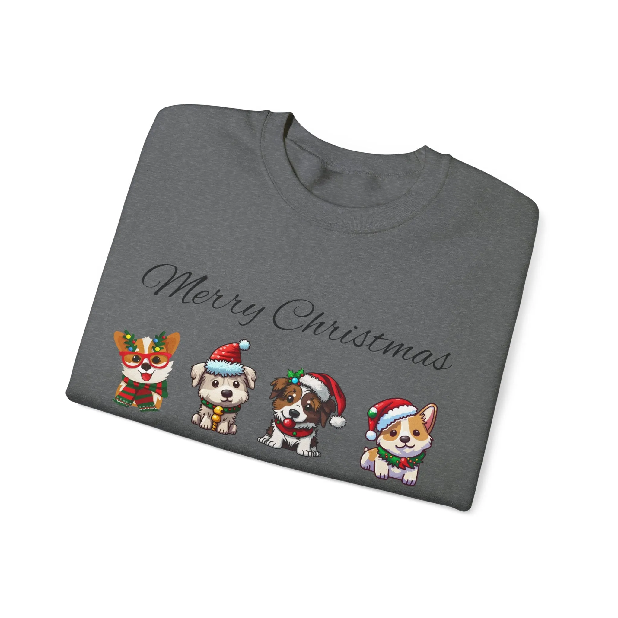 Merry Christmas Corgi Dog Lover Sweatshirt