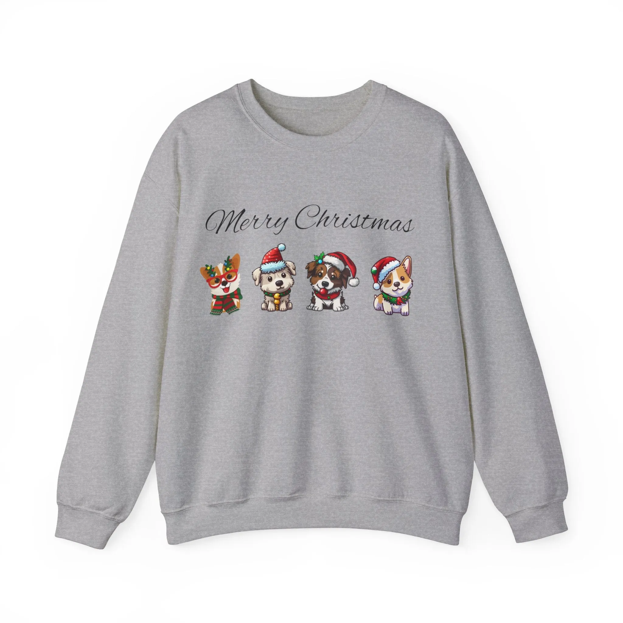 Merry Christmas Corgi Dog Lover Sweatshirt