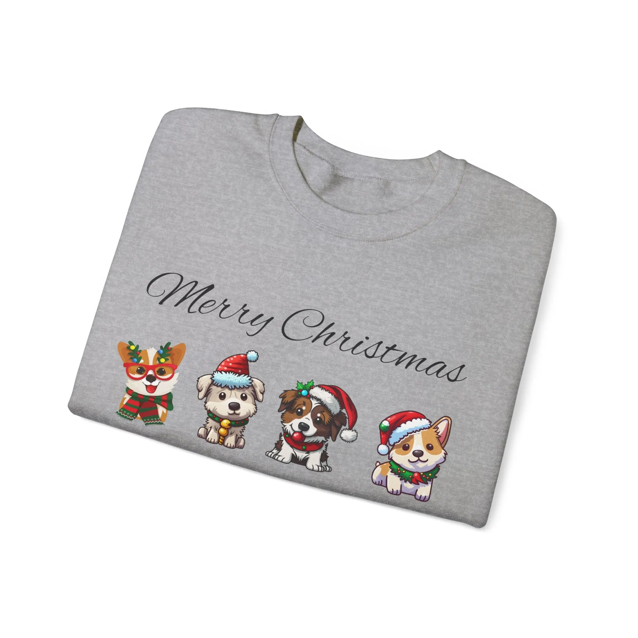 Merry Christmas Corgi Dog Lover Sweatshirt