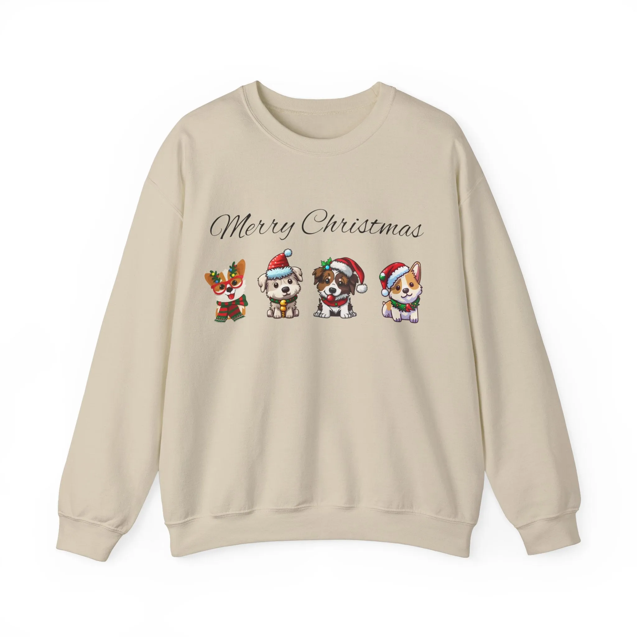 Merry Christmas Corgi Dog Lover Sweatshirt