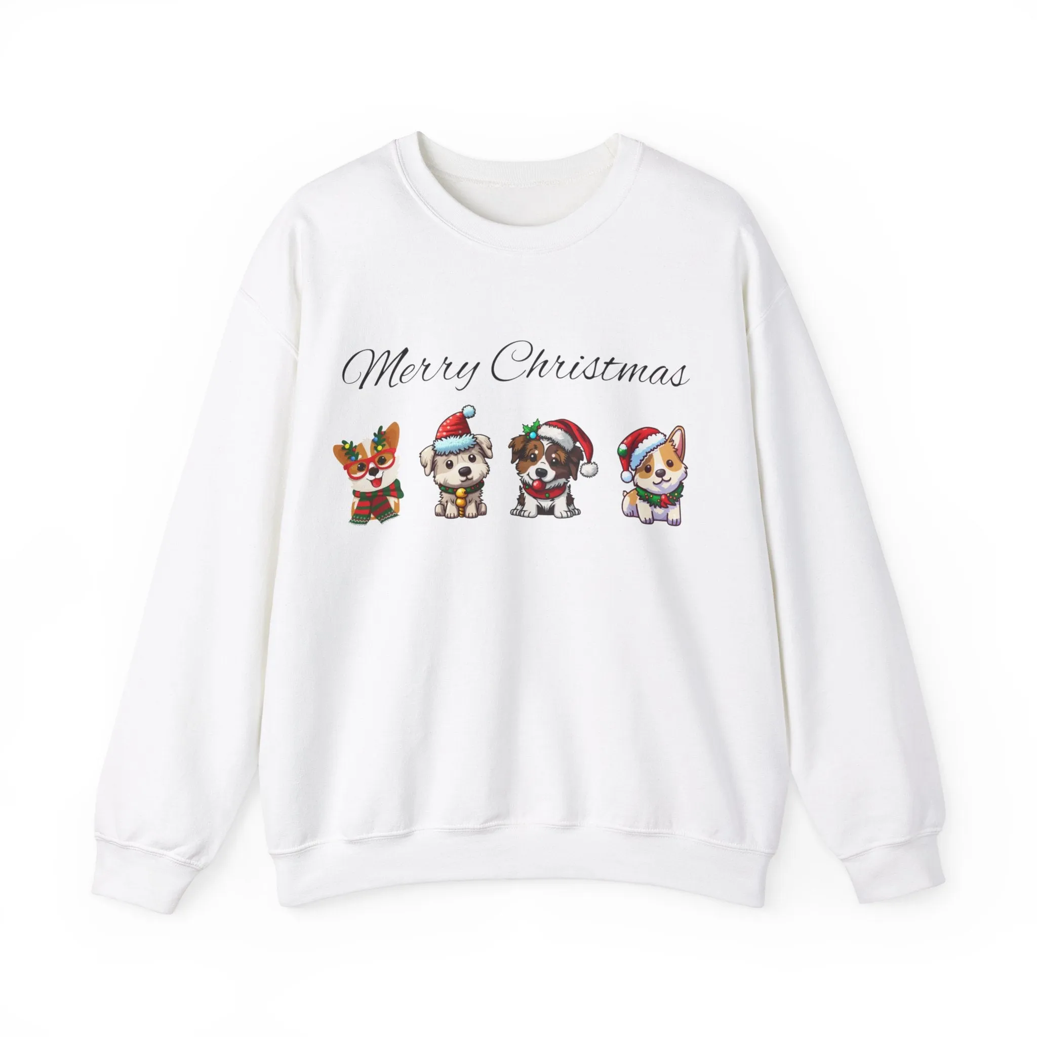 Merry Christmas Corgi Dog Lover Sweatshirt