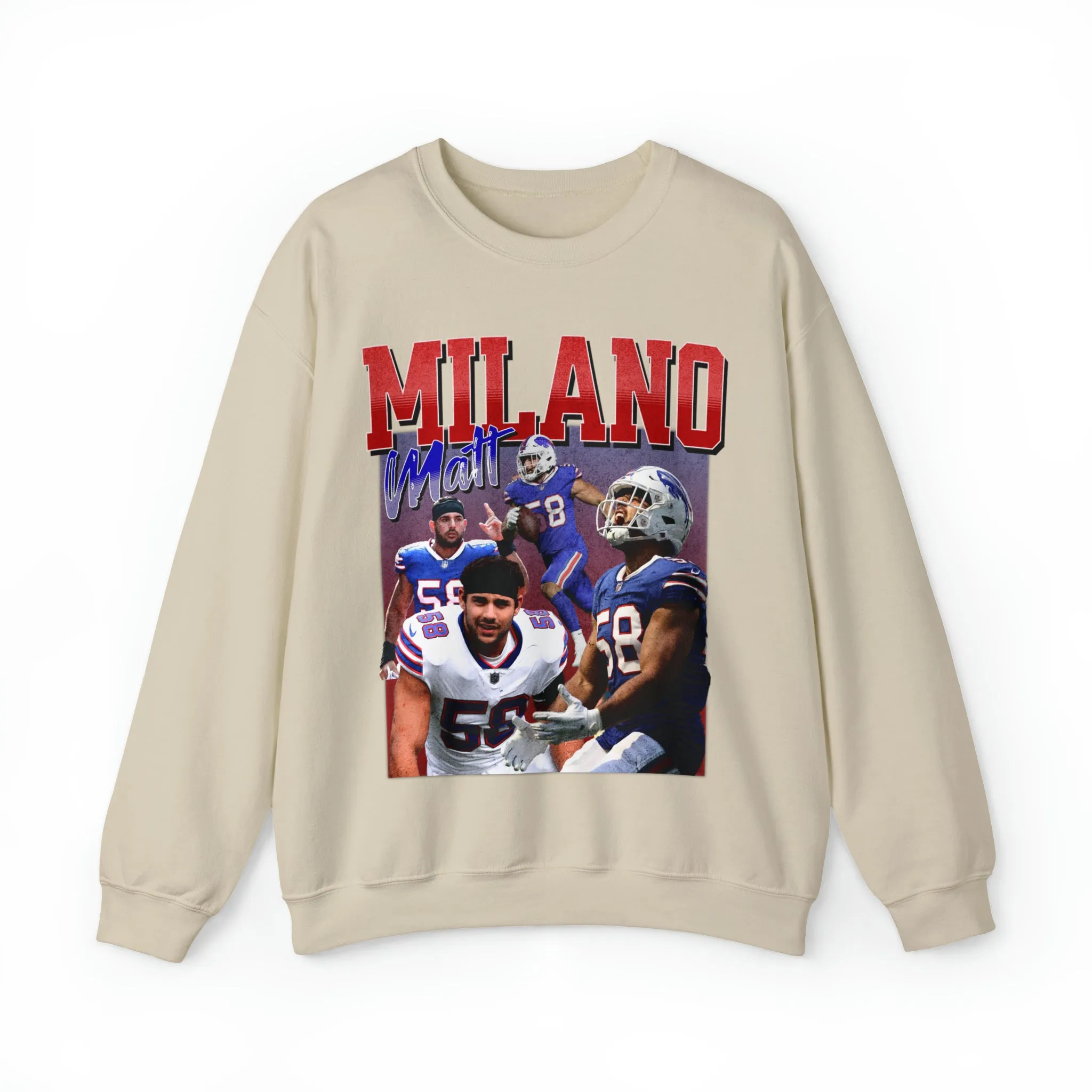 Milano 58 Bootleg Style Crewneck Sweatshirt