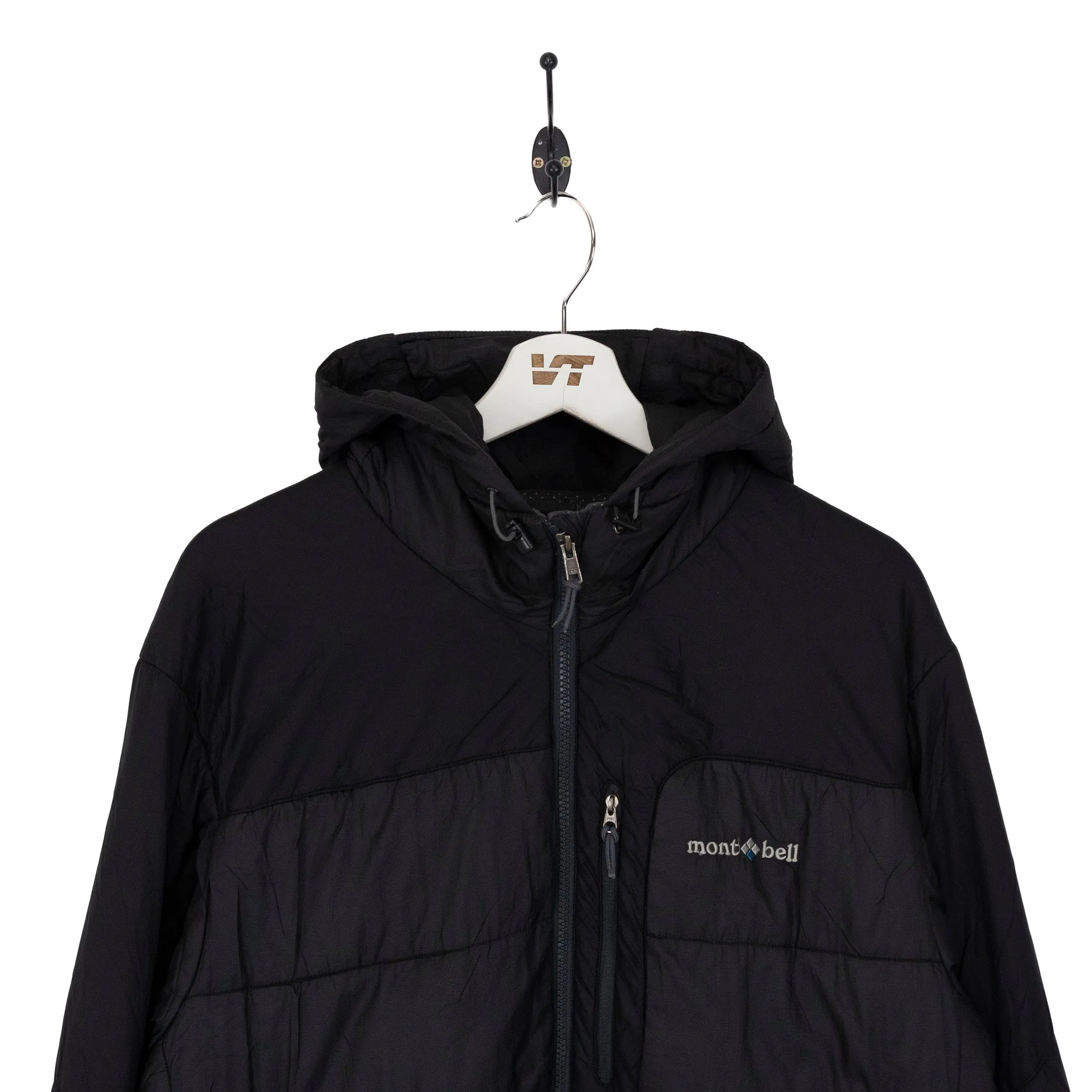 Montbell Black Lightweight Puffer Jacket