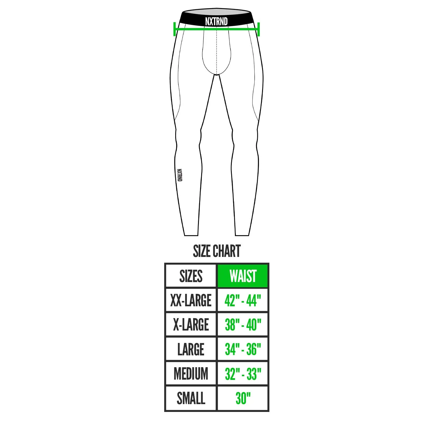 Nxtrnd Core Compression Pants White