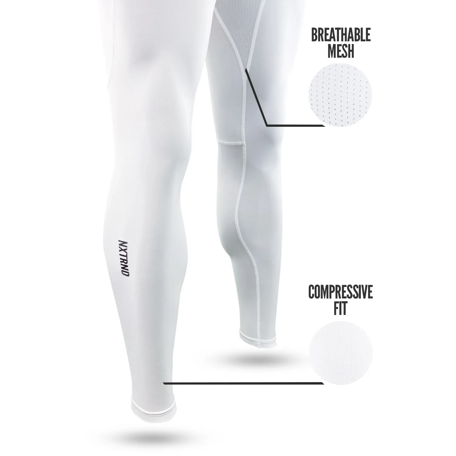 Nxtrnd Core Compression Pants White