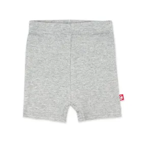 Organic Cotton Bike Short - Heather Gray