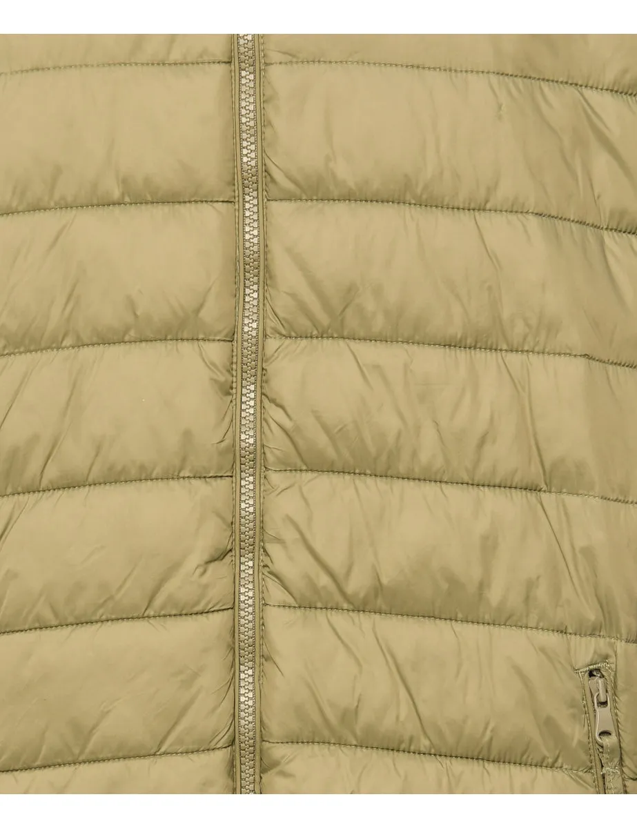 Puffer Beige Coat - L