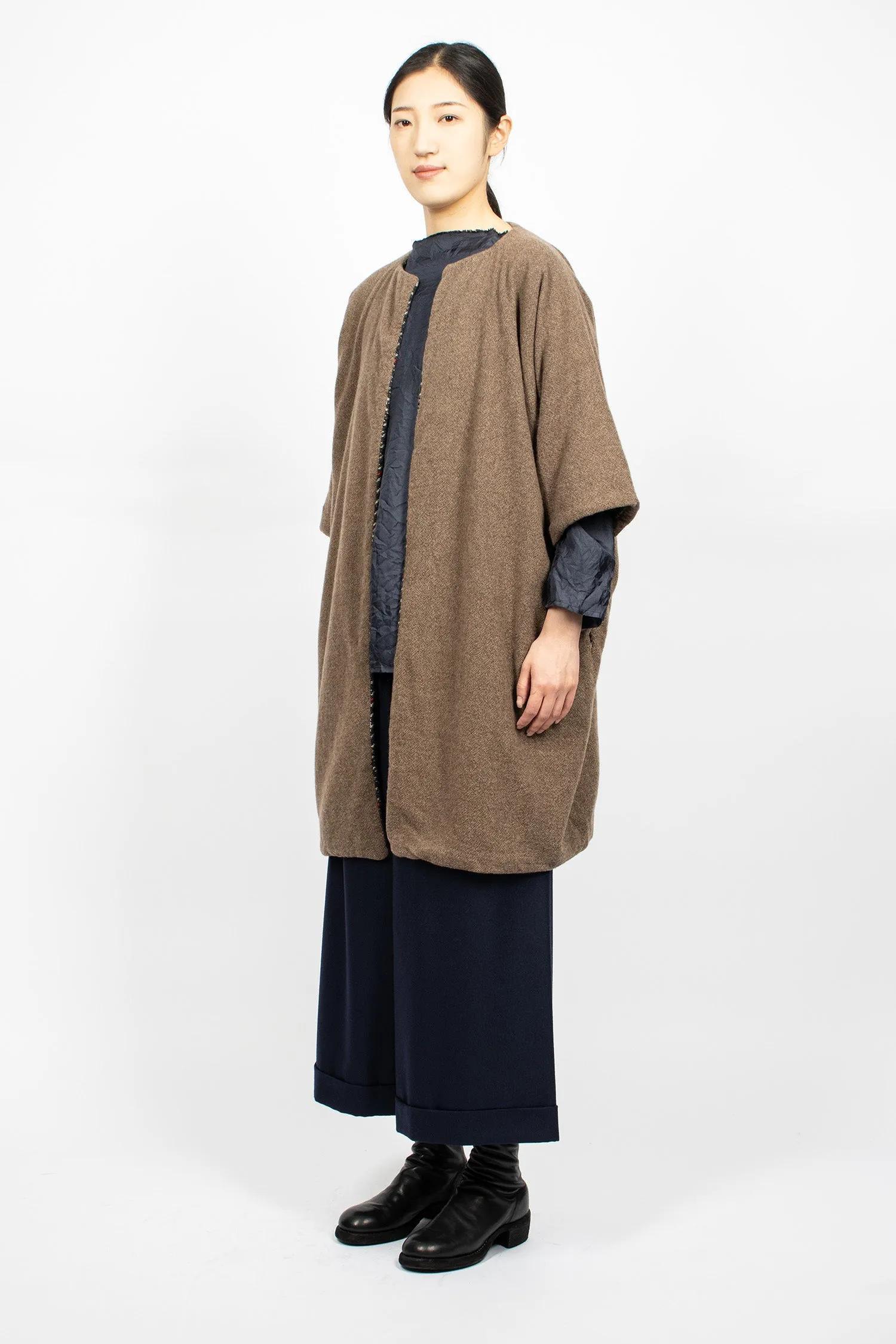 Reversible Cashmere Coat Abete