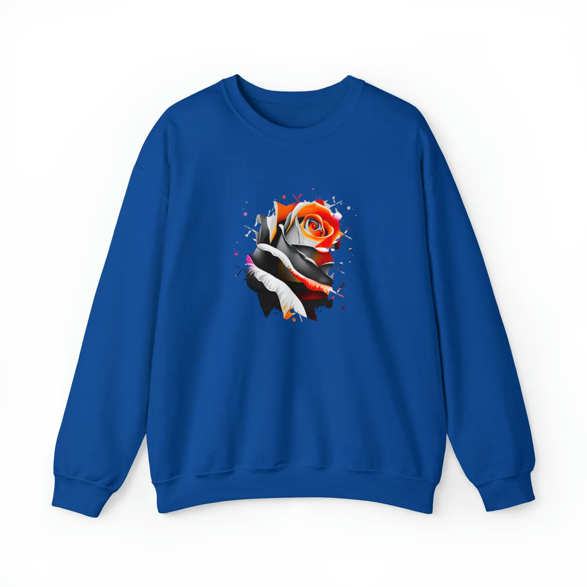 Rose Unisex Heavy Blend™ Crewneck Sweatshirt