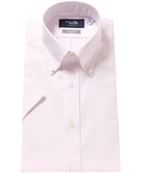 Short Sleeve Shirt - Button Down Pinpoint Oxford PALPA EASY CARE