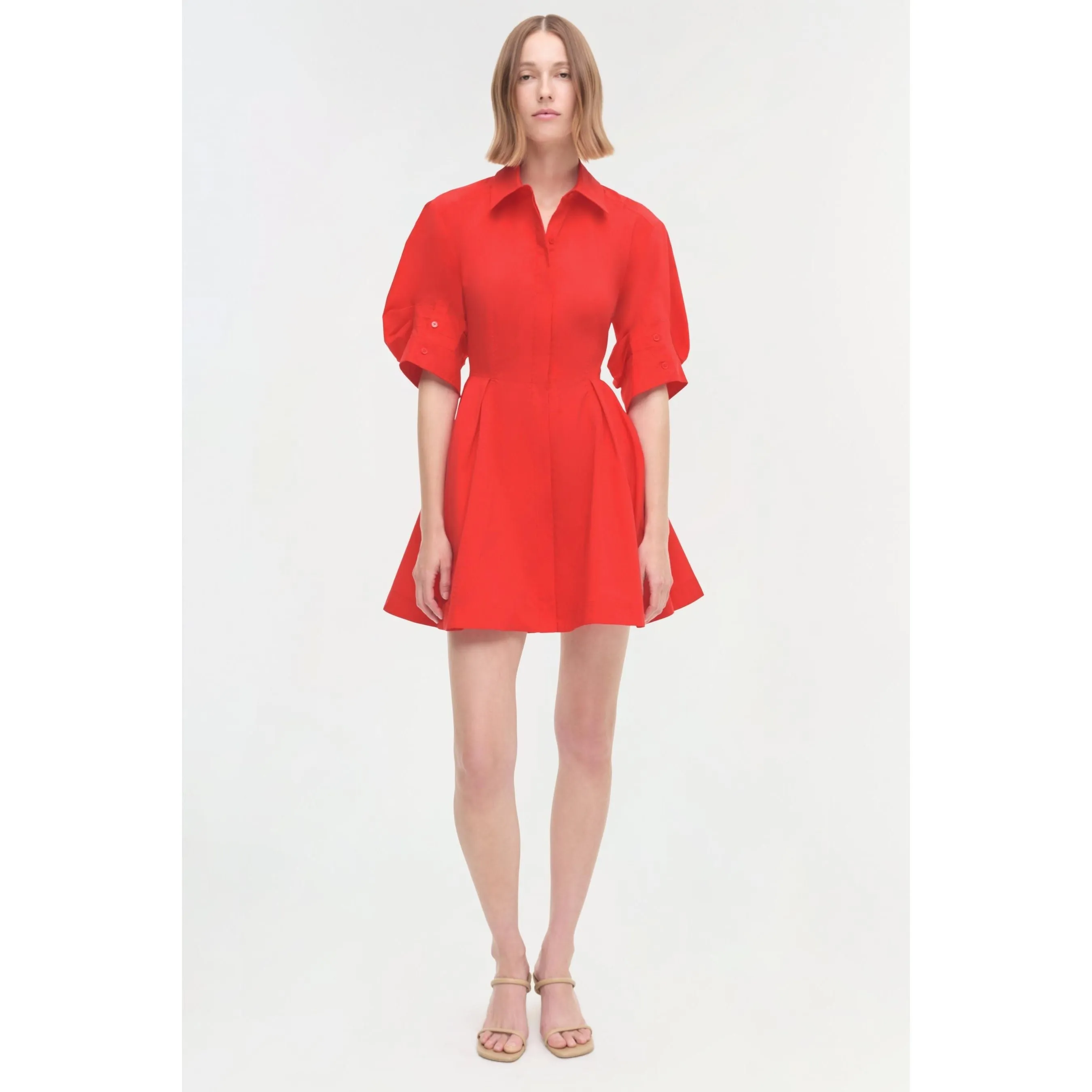 Simkhai Jazzie Dress Fiery Red