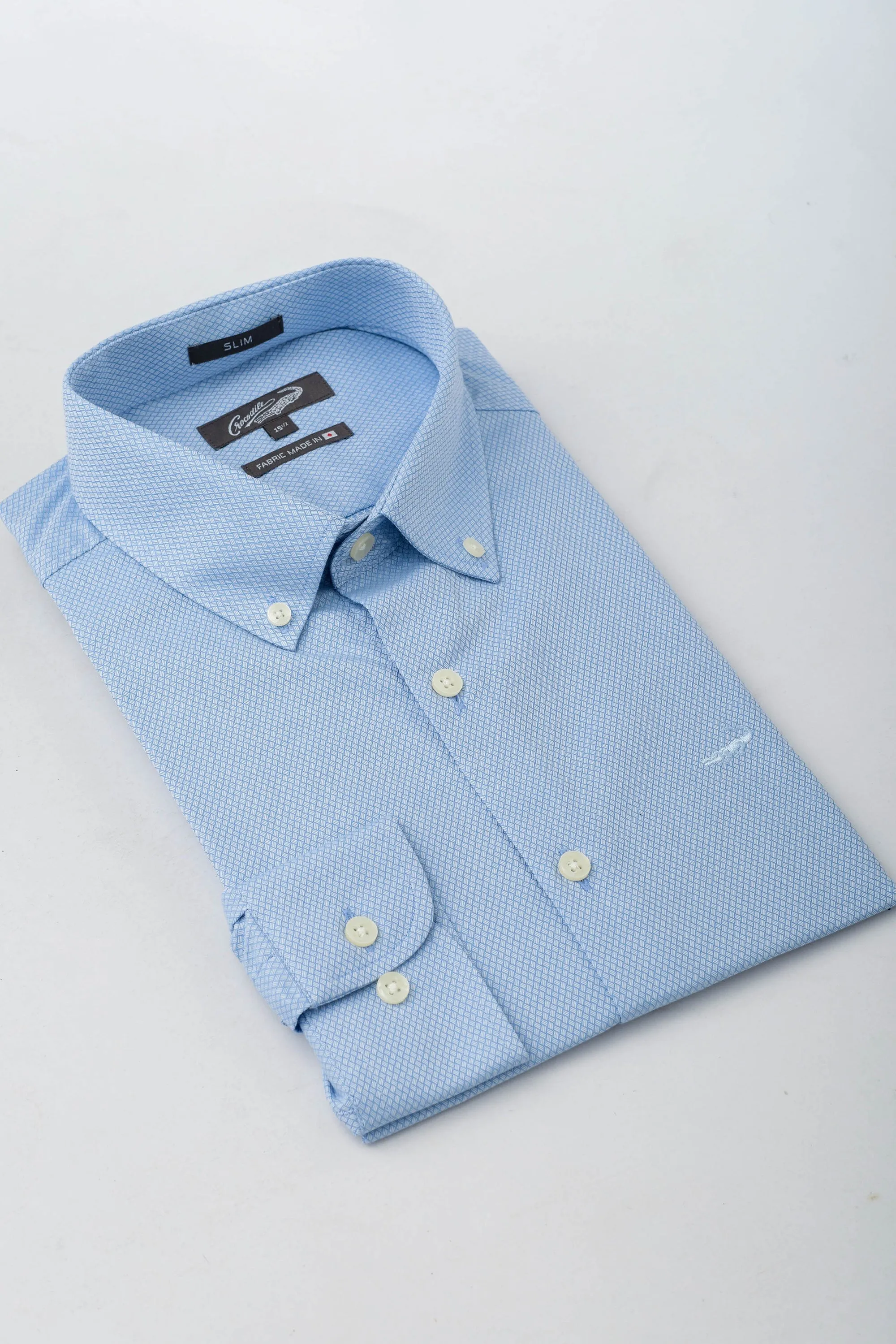 Slim Fit-Casual Shirts-Blue Forever