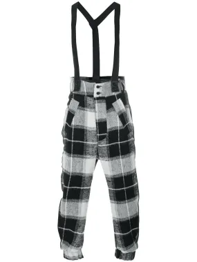 Suspender Drop Crotch Trousers