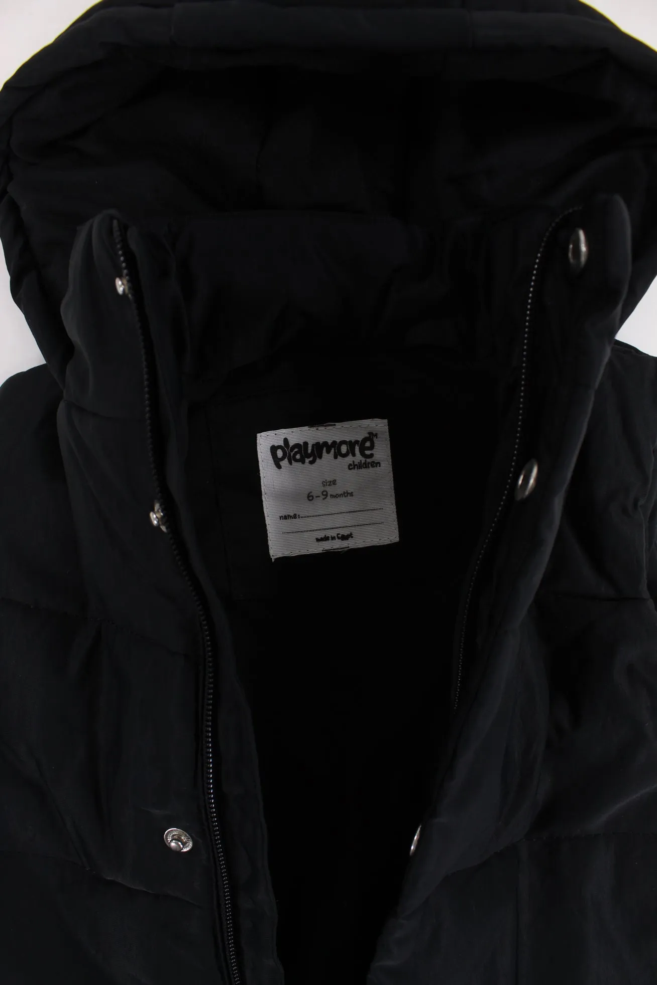 Unisex Black Puffer Vest