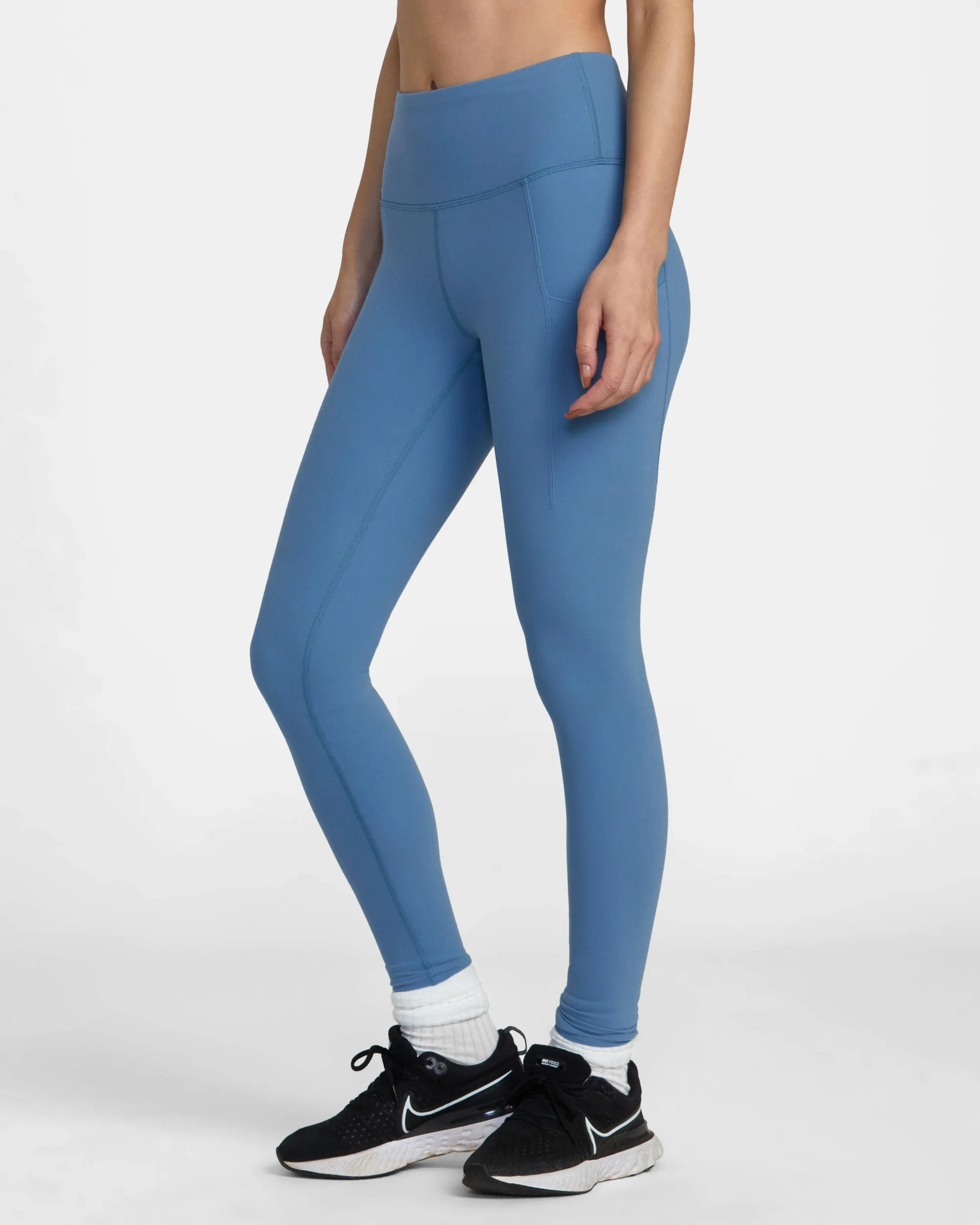 VA Essential Pocket Legging II Pants - Coronet Blue