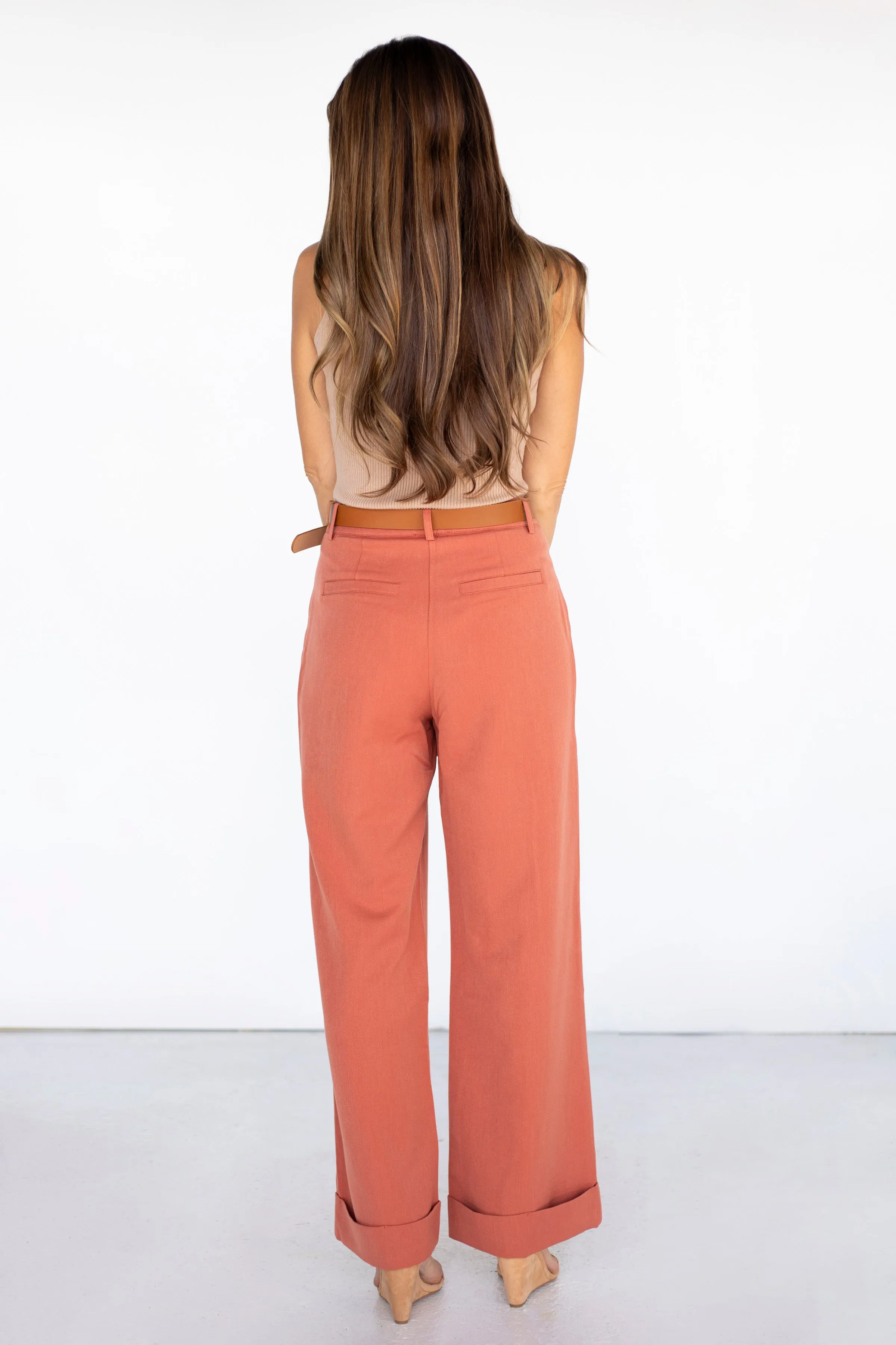 Vivian Tailored Cuffed Trouser - FINAL SALE