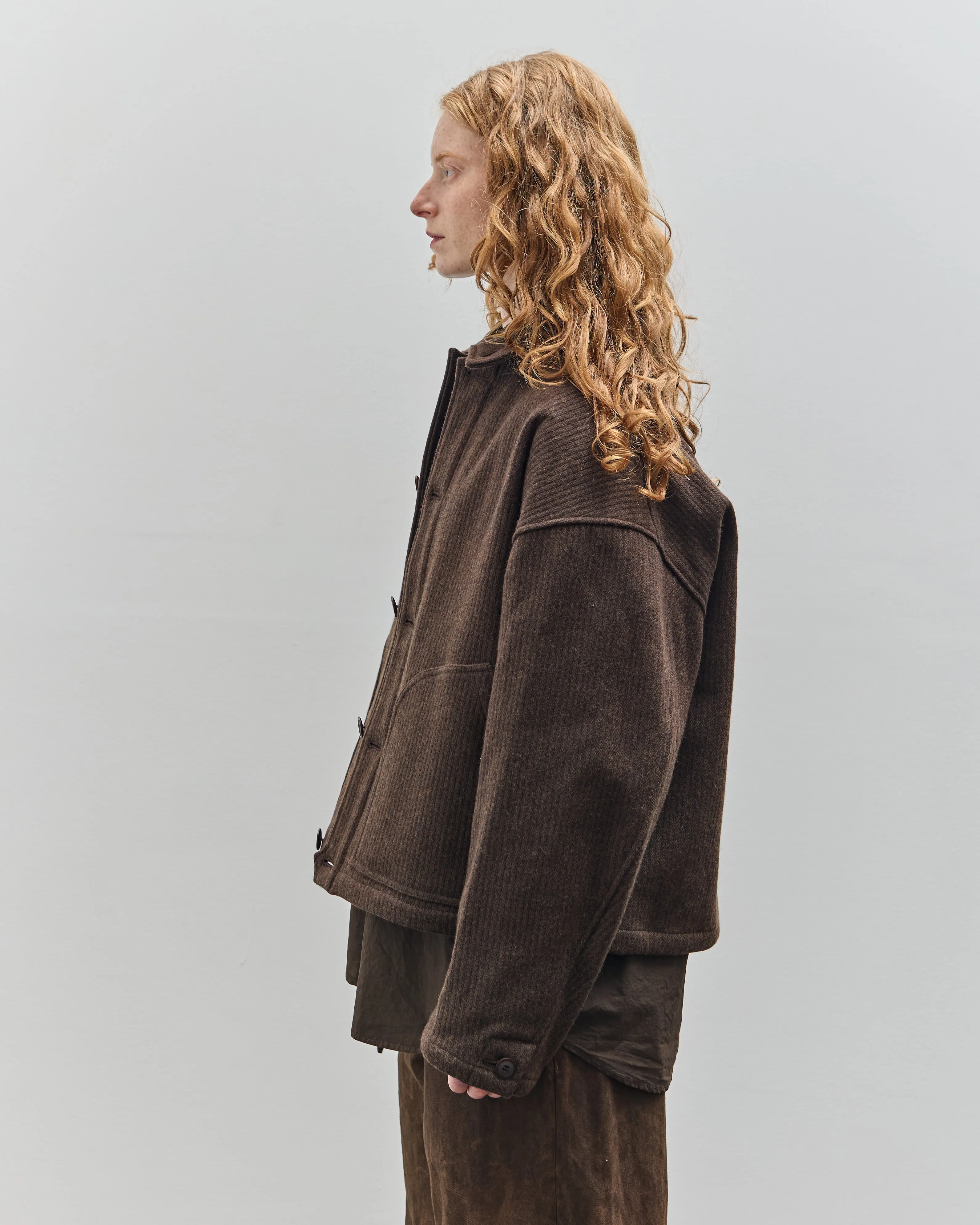 Yoko Sakamoto Beach Cloth Blouson, Brown